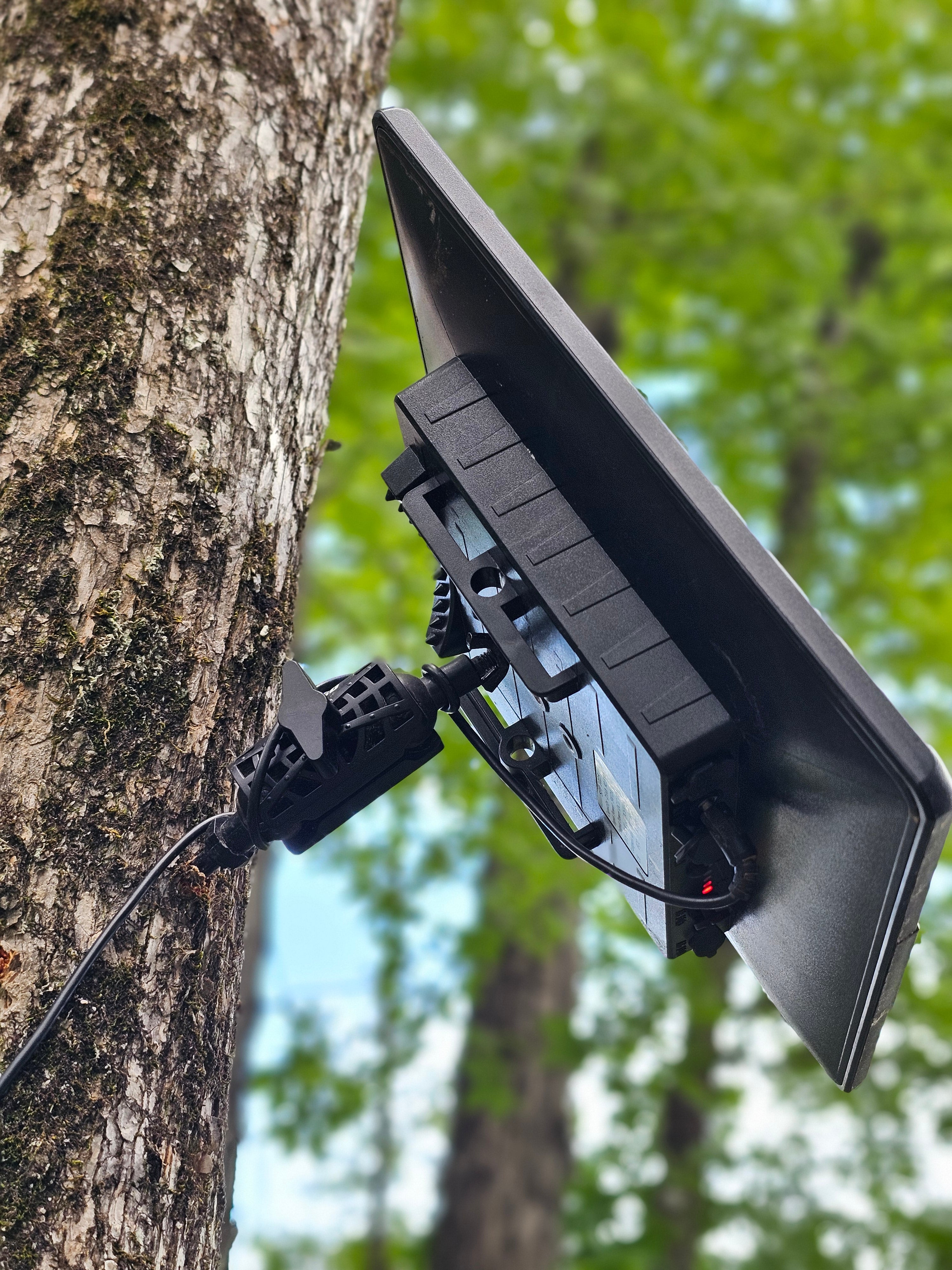 Tree Mount for Trail Camera Dual Ball Swivel