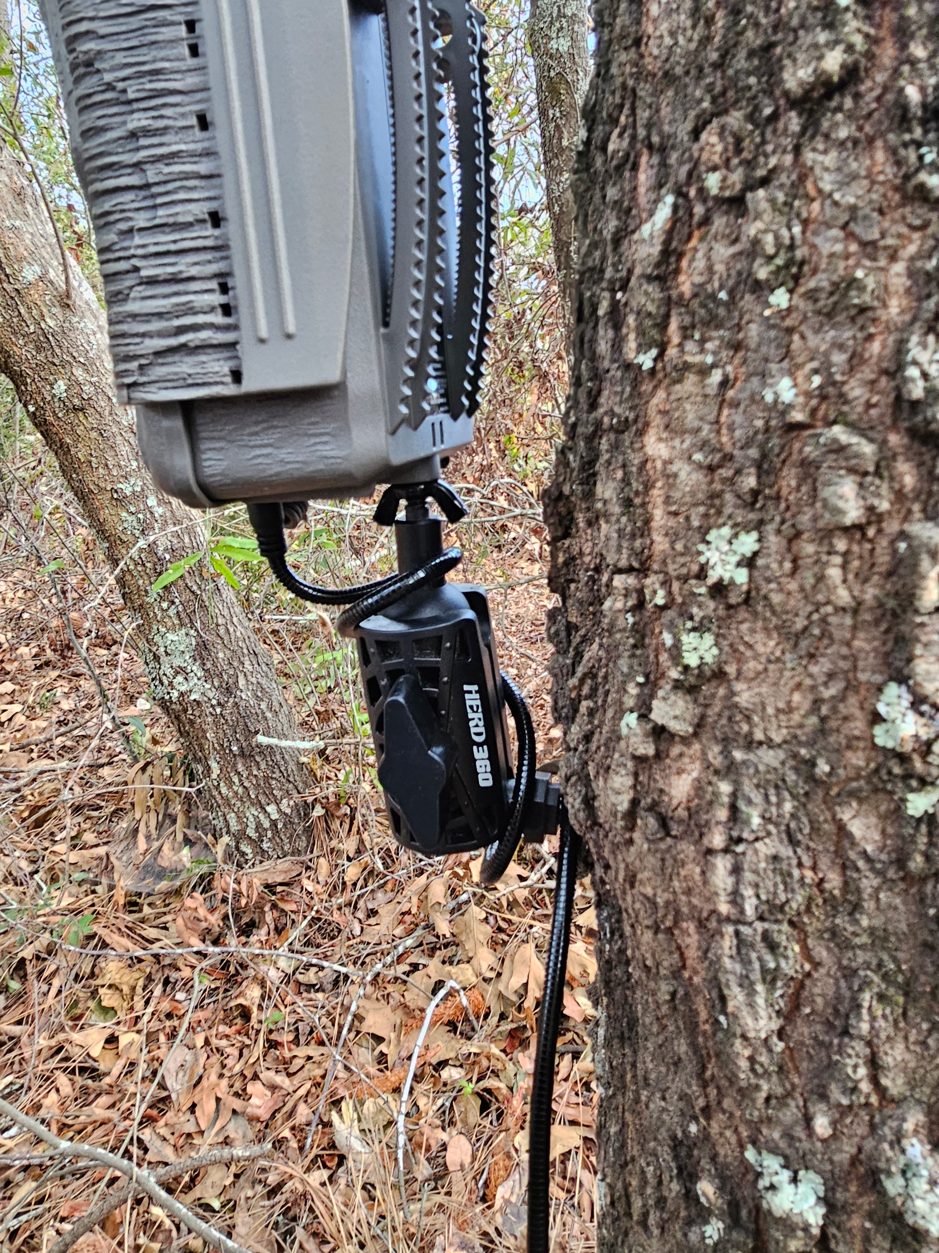 Tree Mount for Trail Camera Dual Ball Swivel