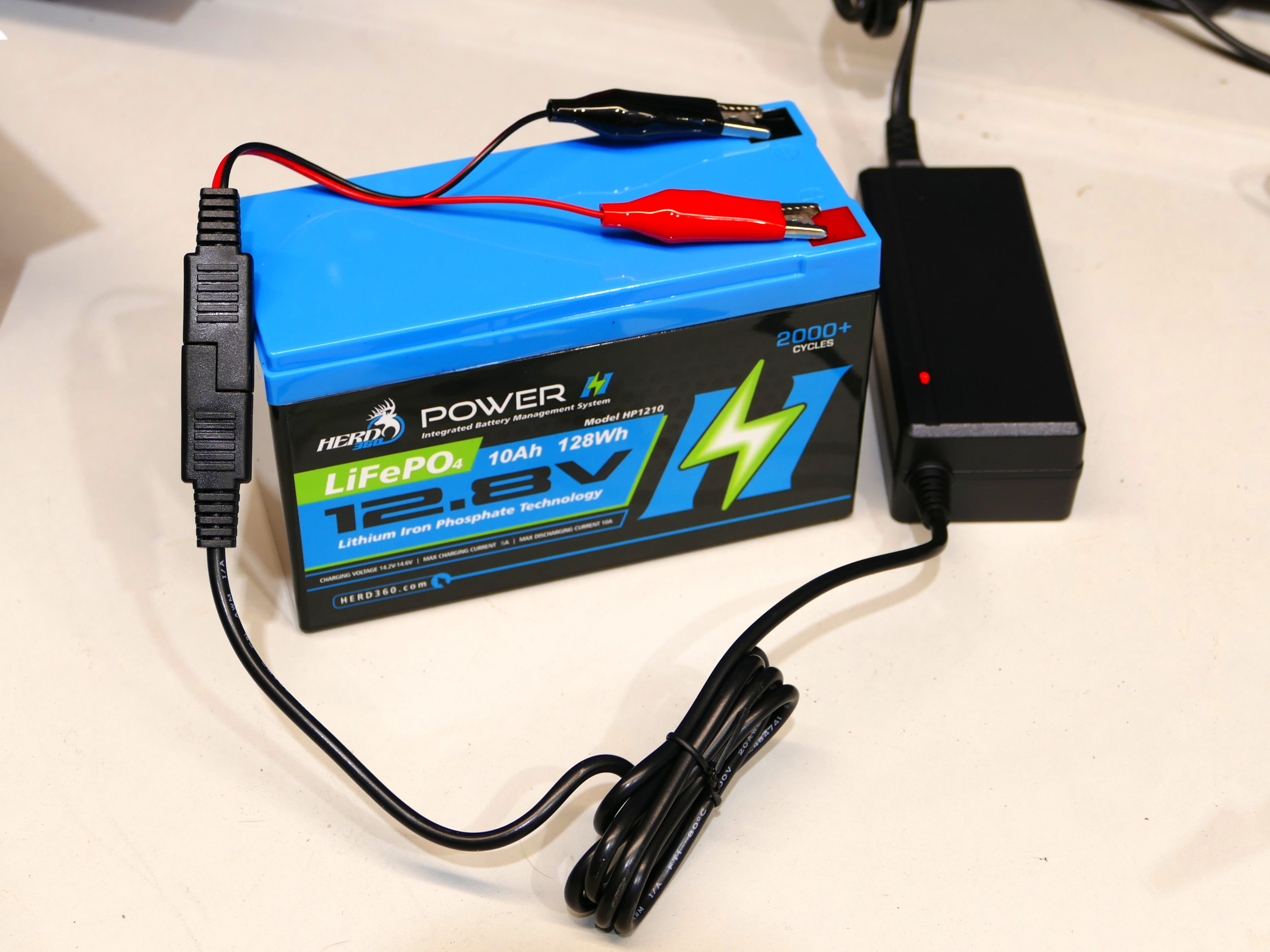 12v Battery Charger Lithium LifePo4 3a