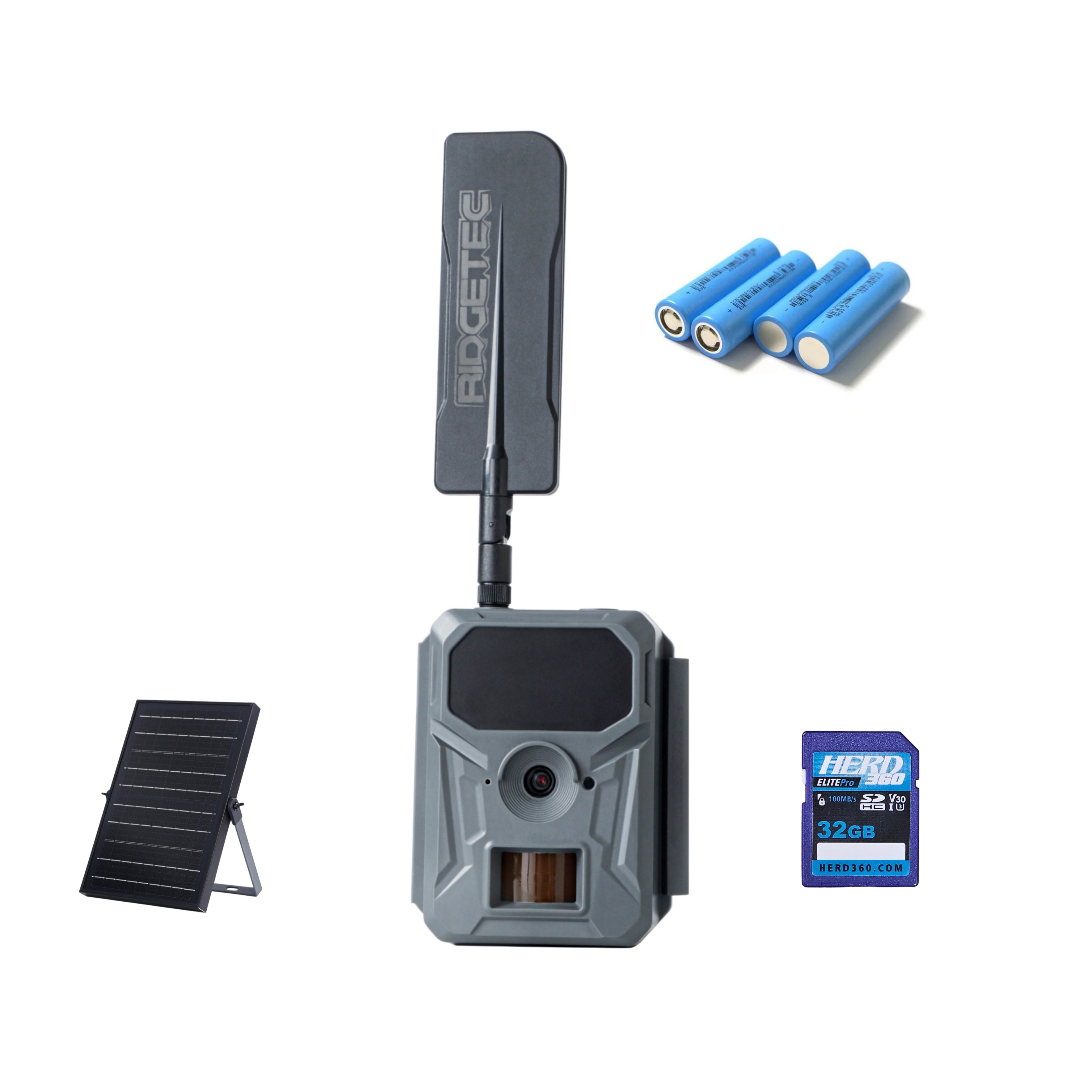 Ridgetec Lookout-X SD Card, Solar and Lithium Battery Bundle