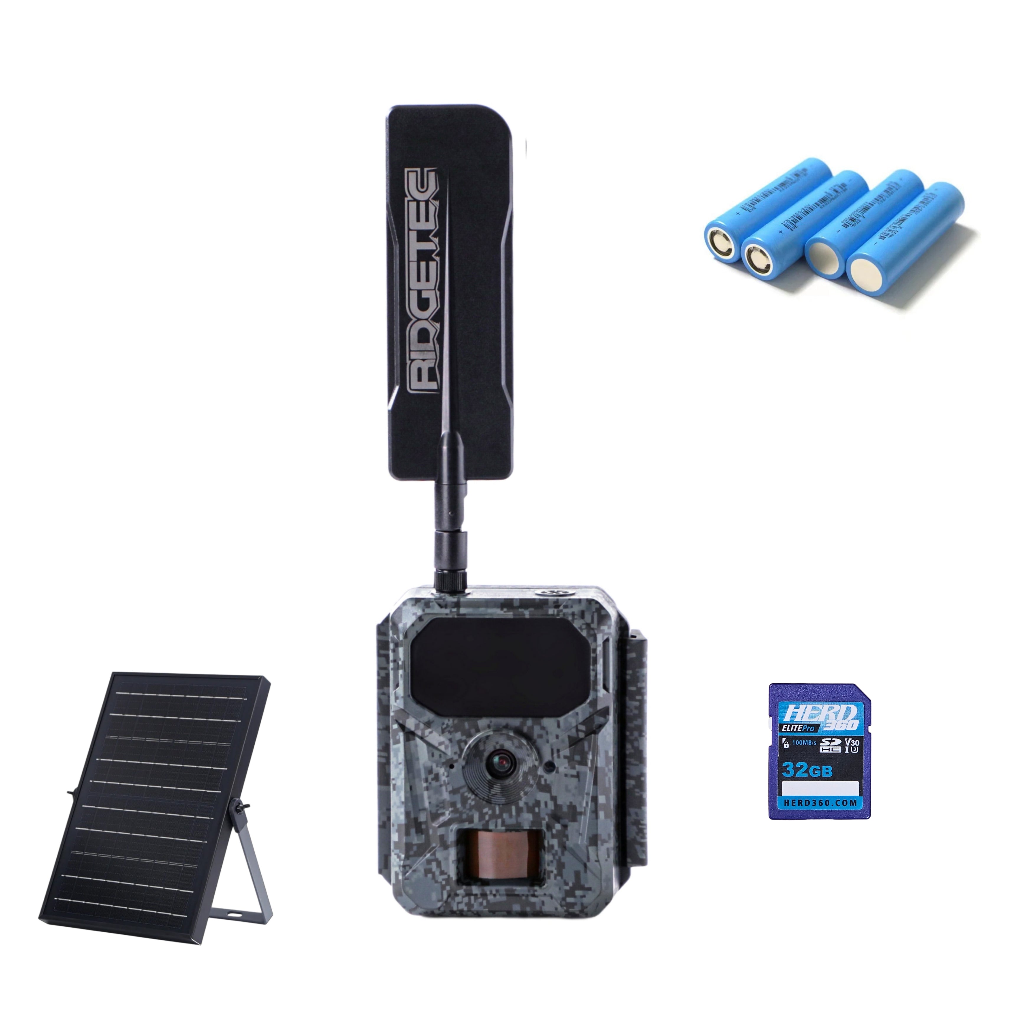 Ridgetec Lookout-X SD Card, Solar and Lithium Battery Bundle